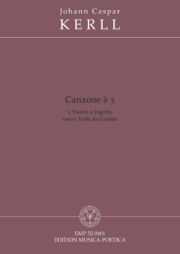 Johann Caspar Kerll<br>Canzone à 3